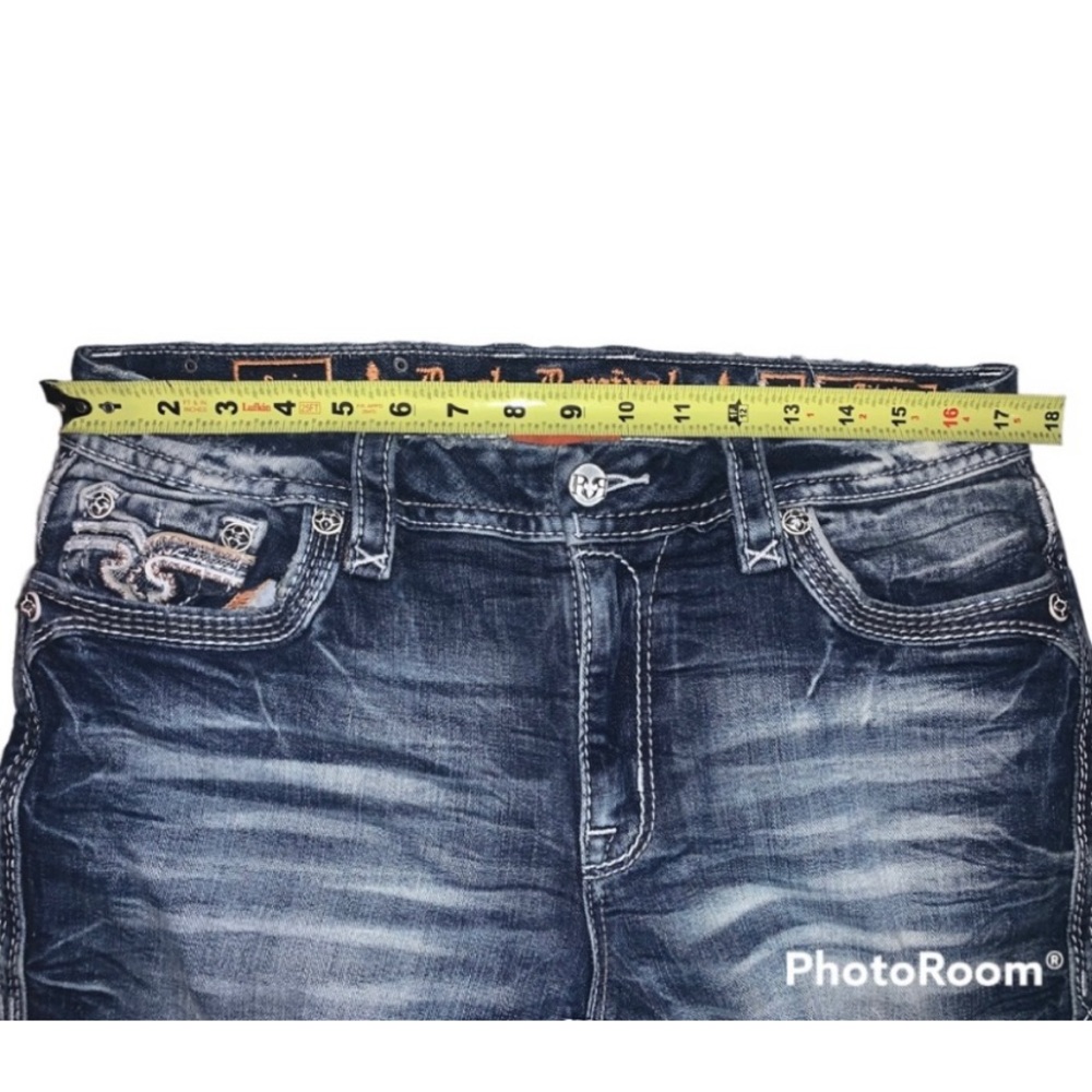 🚫SOLD🚫 New Women’s Rock Revival Sosie Mid-Rise Straight Jeans - Picture 12 of 15